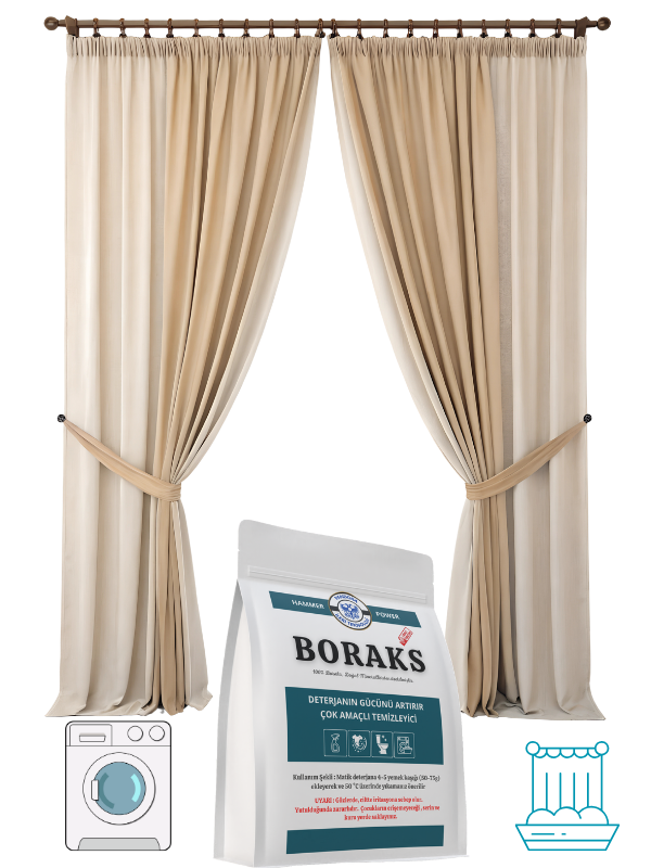 Hammer Power Borax Tül Perde Temizleyici